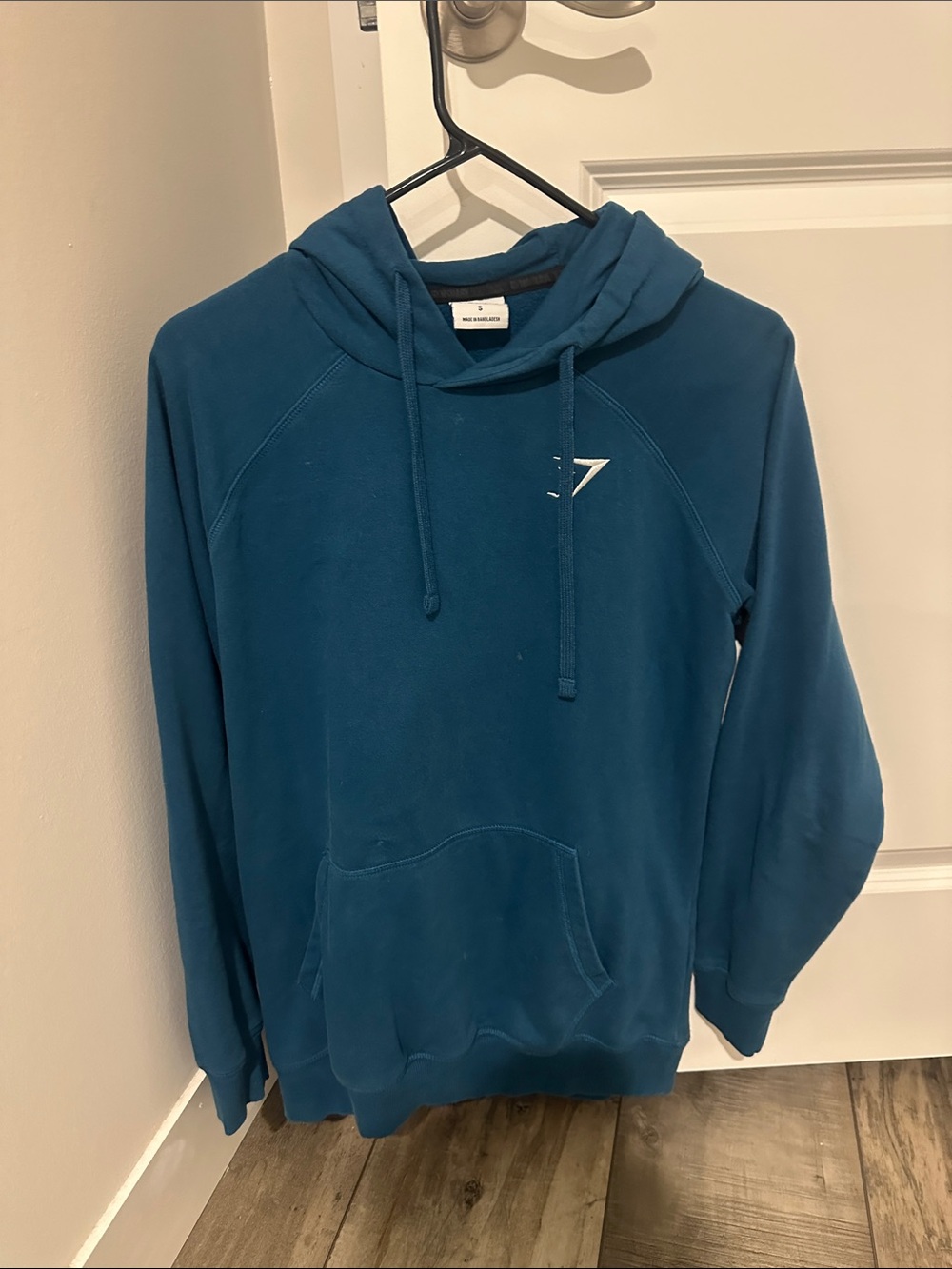 Gymshark Teal Blue Pullover Hoodie